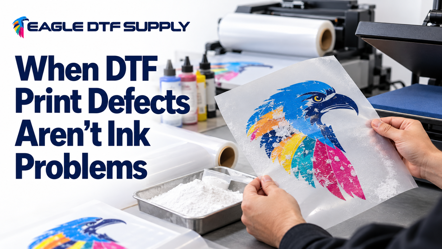 When DTF Print Defects Aren’t Ink Problems