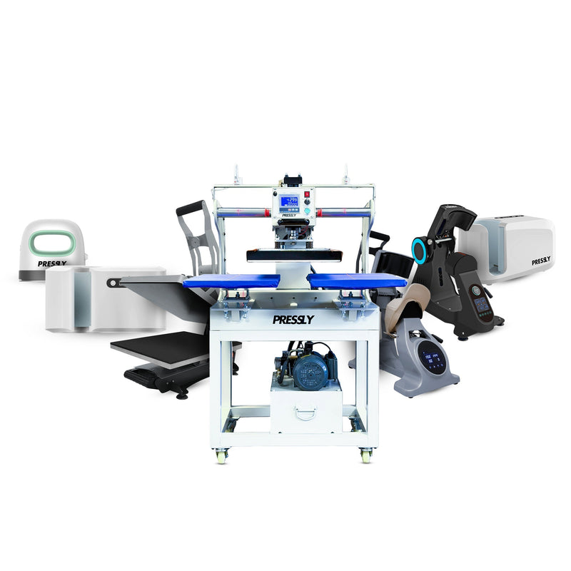 Heat Press Machines for DTF, Sublimation & Heat Transfer Printing