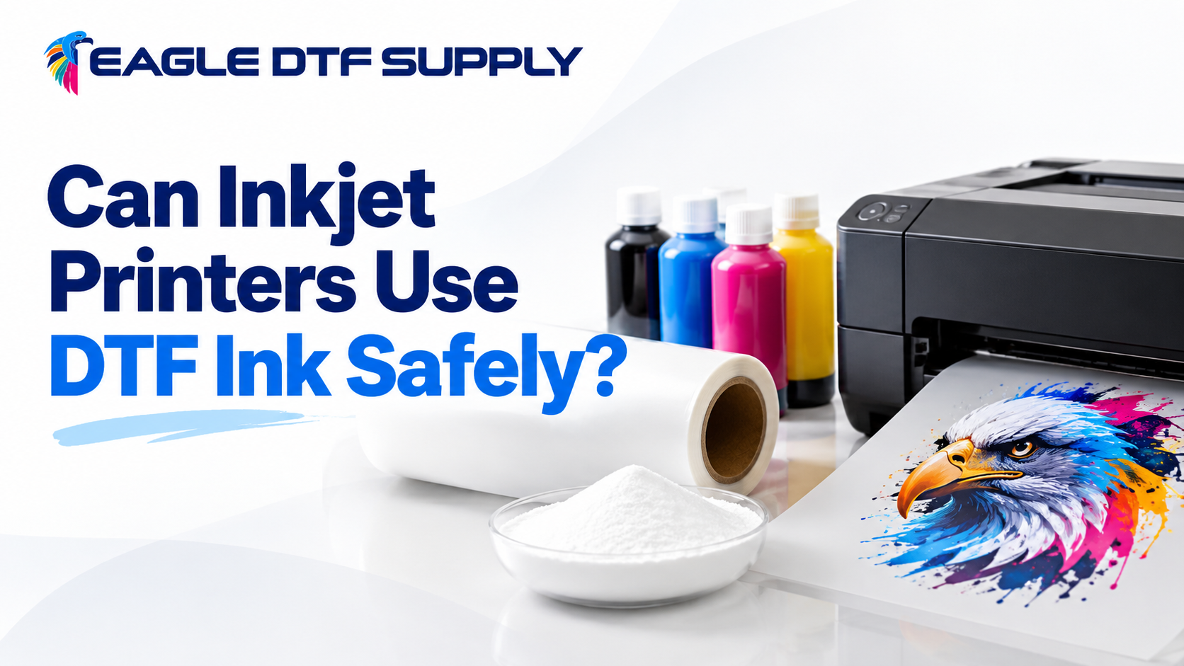 Can Inkjet Printers Use DTF Ink Safely?