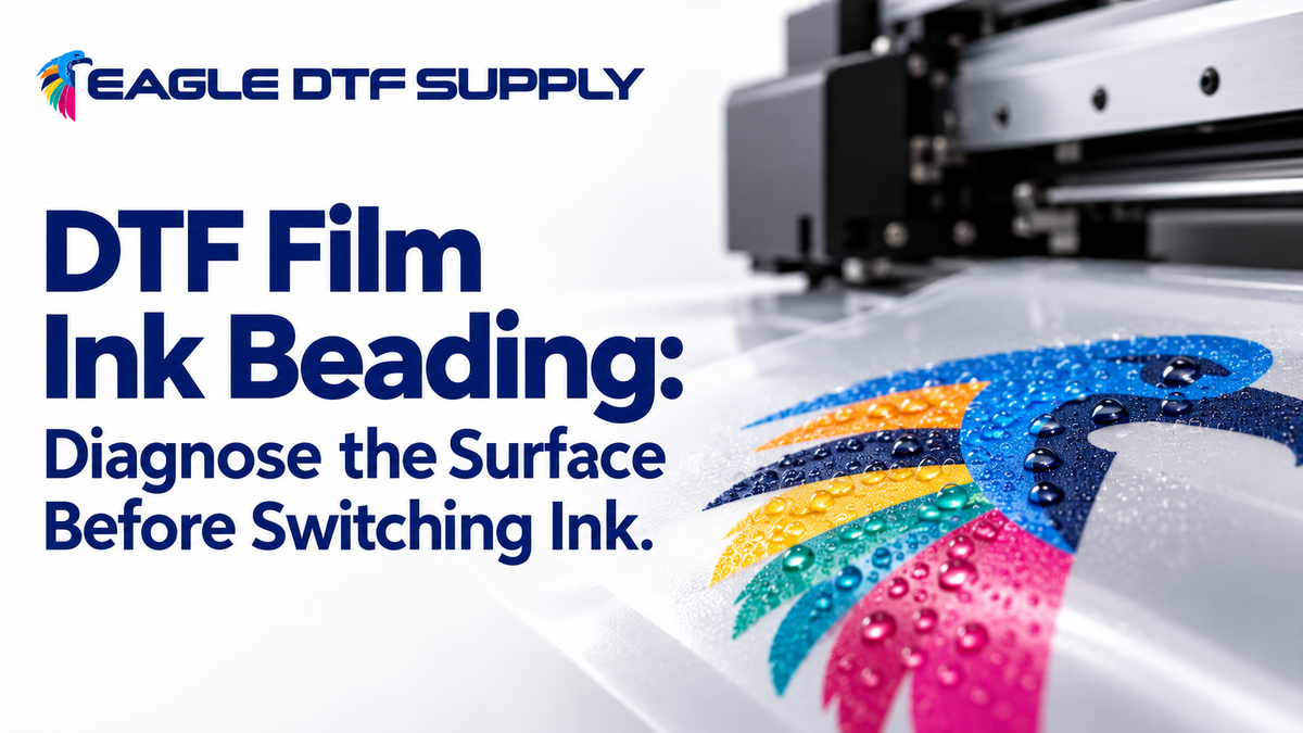 DTF Film Ink Beading: Diagnose the Surface Before Switching Ink