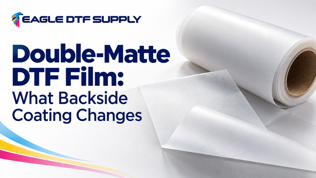 Double-Matte DTF Film: What Backside Coating Changes
