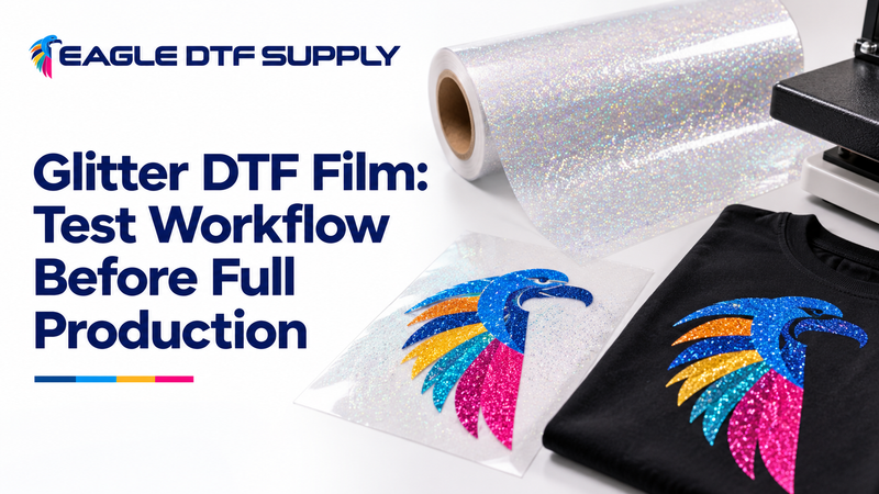 Glitter DTF Film: Test Workflow Before Full Production