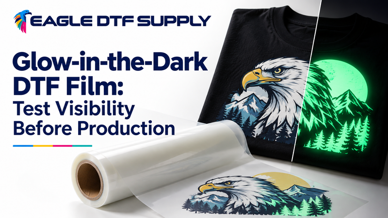Glow-in-the-Dark DTF Film: Test Visibility Before Production