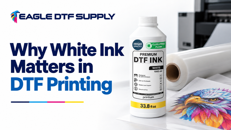 Why White Ink Matters in DTF Printing