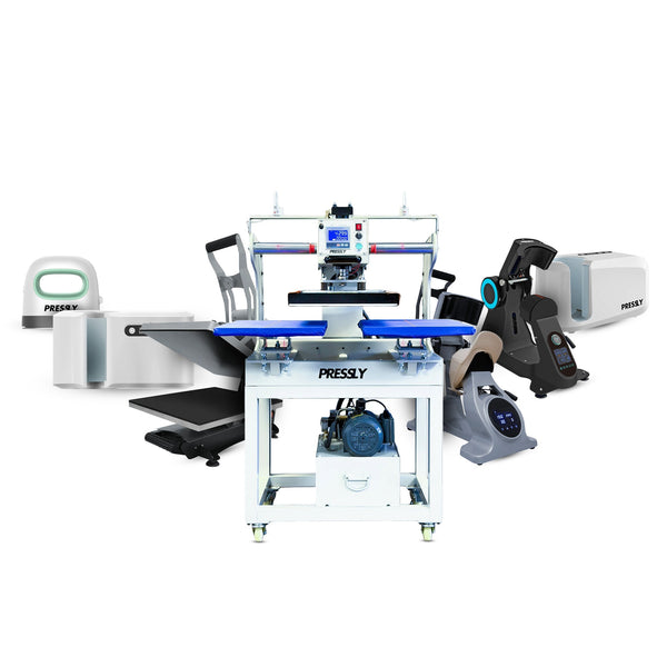 Heat Press Machines for DTF, Sublimation & Heat Transfer Printing
