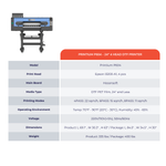 DTF Printer 24" 4-Head High-Quality DTF Transfer Printer – P604