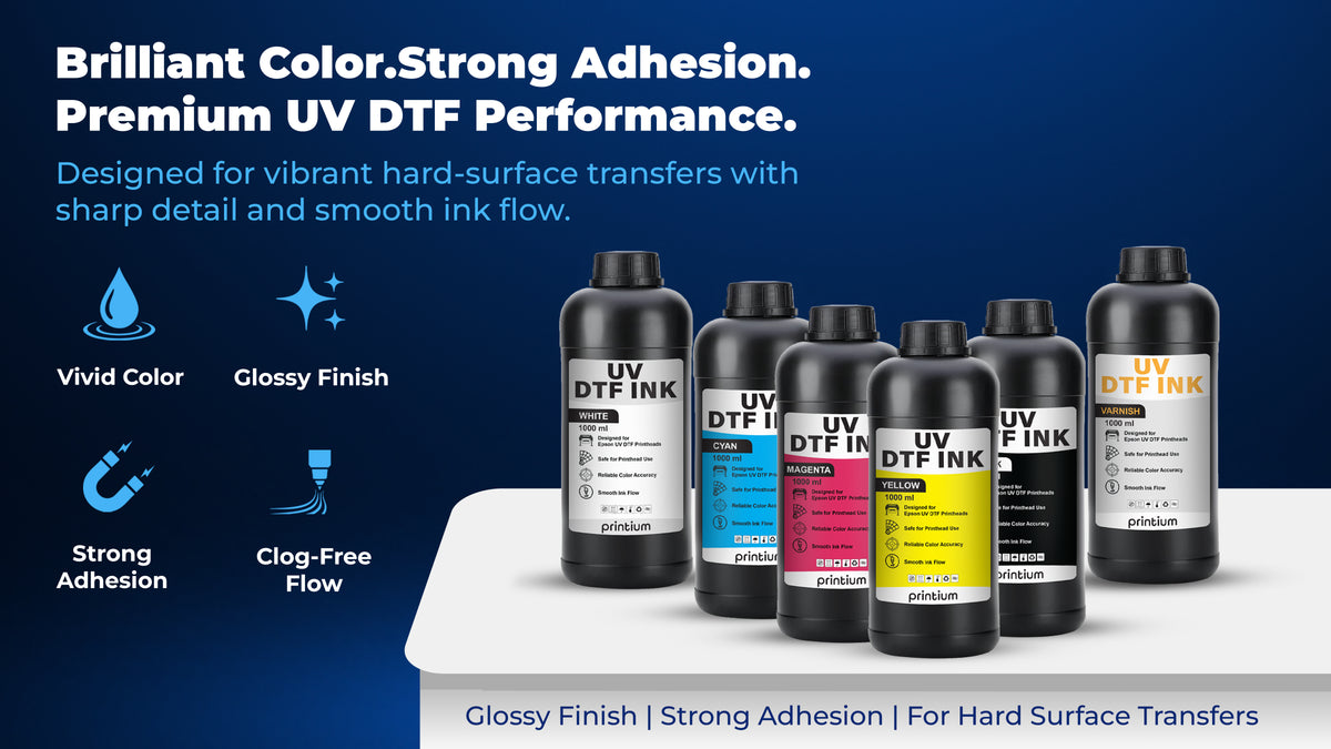 UV DTF Ink - White 1 Liter