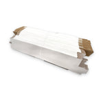 Pre-Assembled Square Shipping Tubes 3" x 3" x 25" for DTF Film & Gang Sheet Rolls – Ready to Use, Just Close the Ends - White Corrugated (Pack of 30)