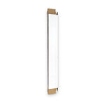 Pre-Assembled Square Shipping Tubes 3" x 3" x 25" for DTF Film & Gang Sheet Rolls – Ready to Use, Just Close the Ends - White Corrugated (Pack of 30)