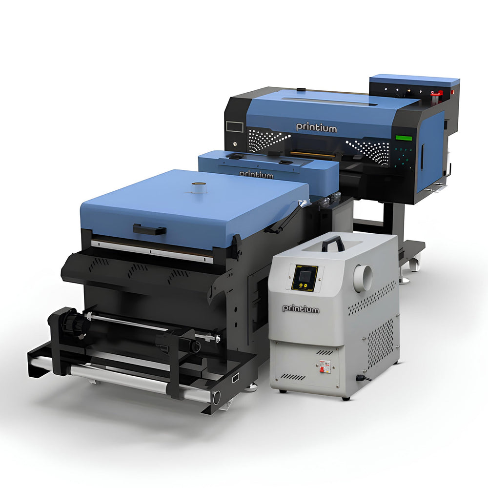 P200 13" 2 Head DTF Printer & P400 DTF Powder Shaker Dryer & P50H Smoke Extract Filter Purifier All-in-One DTF Printing Bundle
