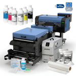 P200 13" 2 Head DTF Printer & P400 DTF Powder Shaker Dryer & P50H Smoke Extract Filter Purifier All-in-One DTF Printing Bundle