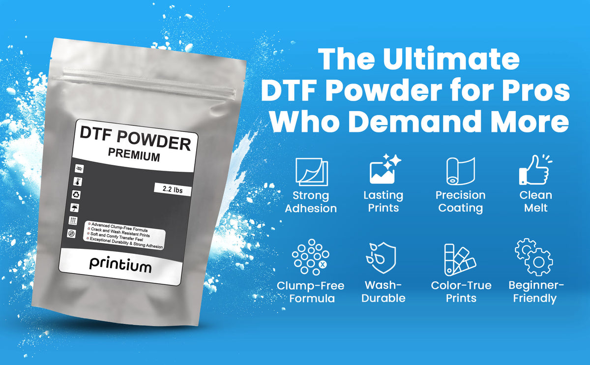 DTF Powder - Premium 1 kg (2.2 lb)
