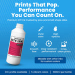 Premium DTF Ink - Magenta 1 Liter