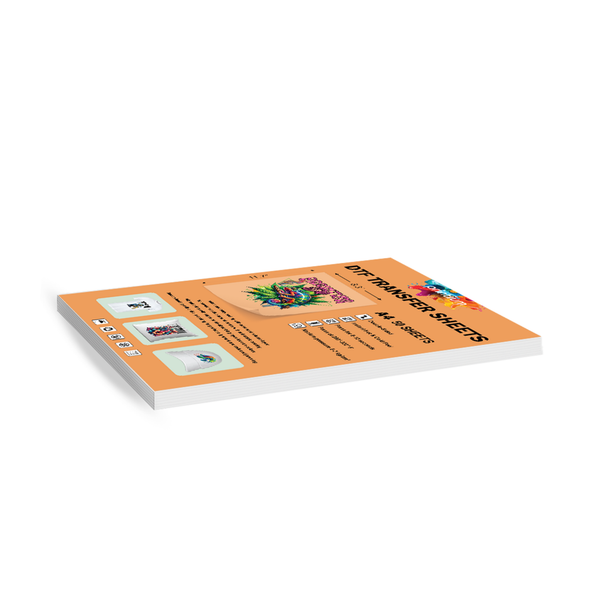 Premium A4 DTF Film Sheets - 8.3" x 11.7" 50 Pack