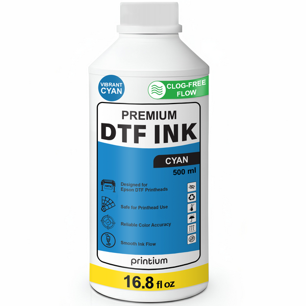 Premium DTF Ink - 500 ml (16.9 fl oz)