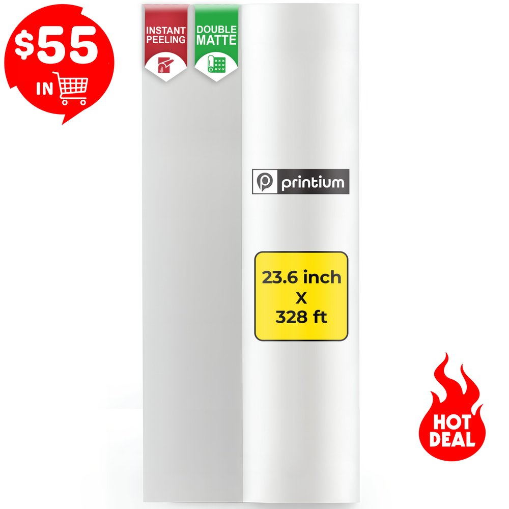 Quick Peel DTF Film - 23.6" x 328'